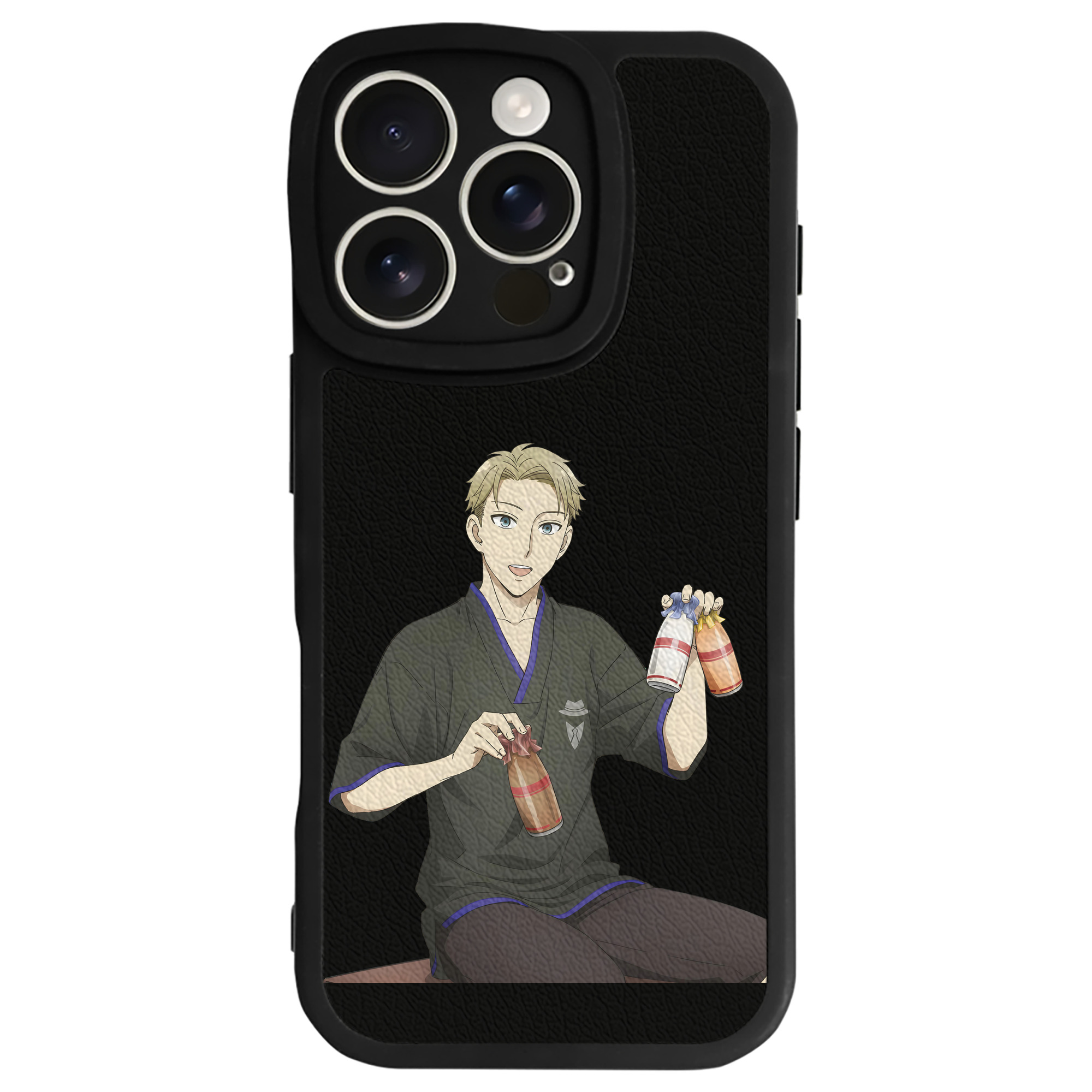 （画像用） SPY×FAMILY间谍家家酒 【iPhone 16シリーズ対応】シリコンスマホケース（レザー調） 材質：シリコン